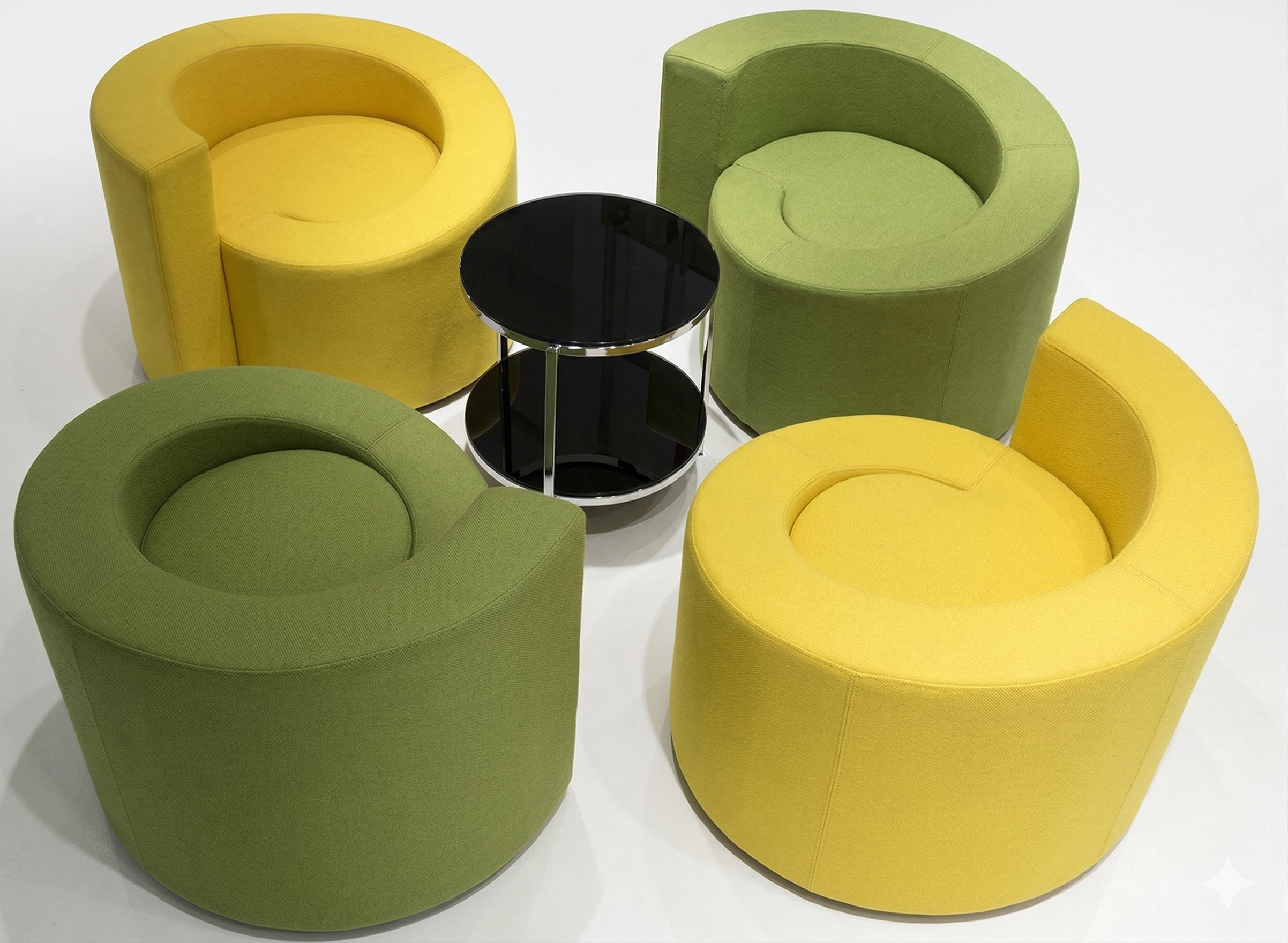 מערכת ישיבה שבלול - 2 חלקים – תמונה 4