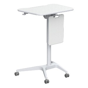 שולחן עמידה מתכוונן פודיום עם לוח מחיק